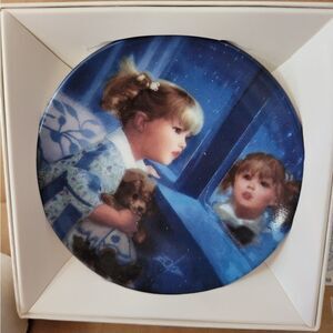 Rare Pemberton & Oaks "Window of Dreams" Vintage Mini Plate Collectible